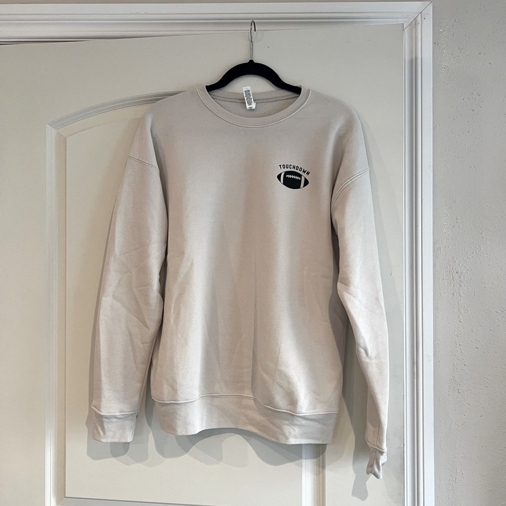 Nude Game Day Crew Neck Sweater